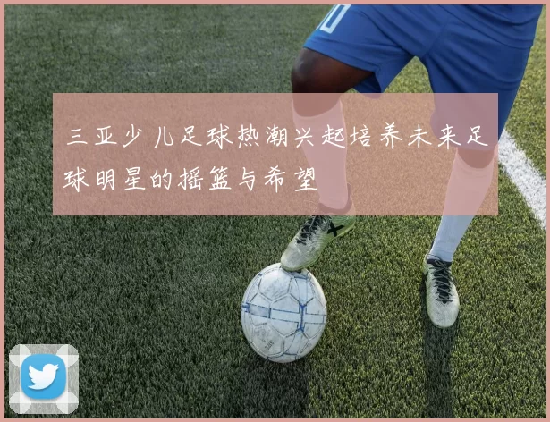 三亚少儿足球热潮兴起培养未来足球明星的摇篮与希望